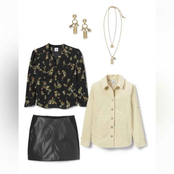 cabi NWT Ovation Top, Vintage Floral, size LARGE, Fall 23 - Picture 5 of 6